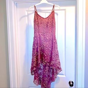 Floral Boutique High-Low Dress